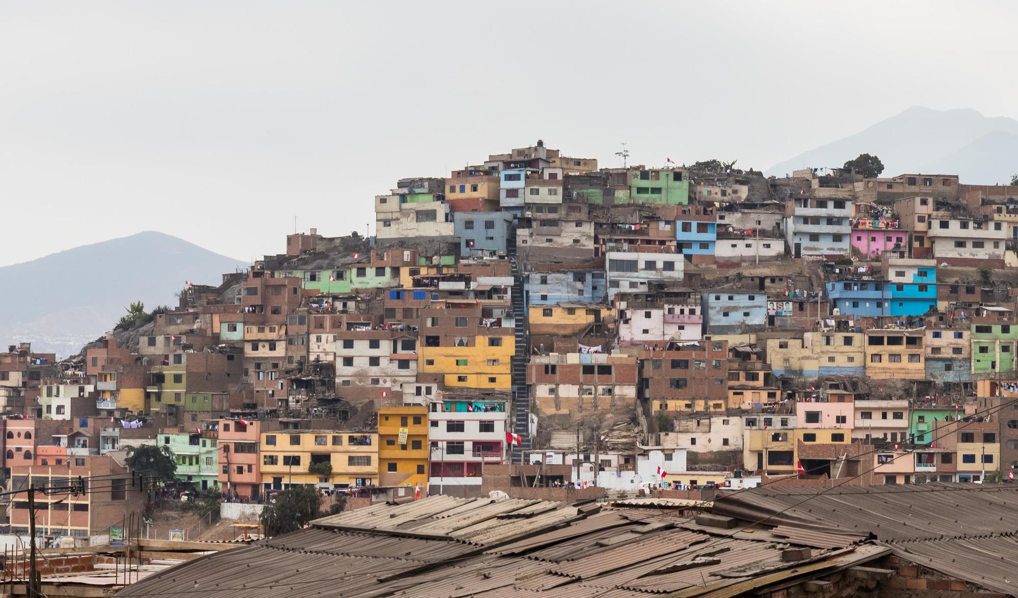 Cerro San Cristóbal en Lima.